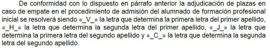 DESEMPATE