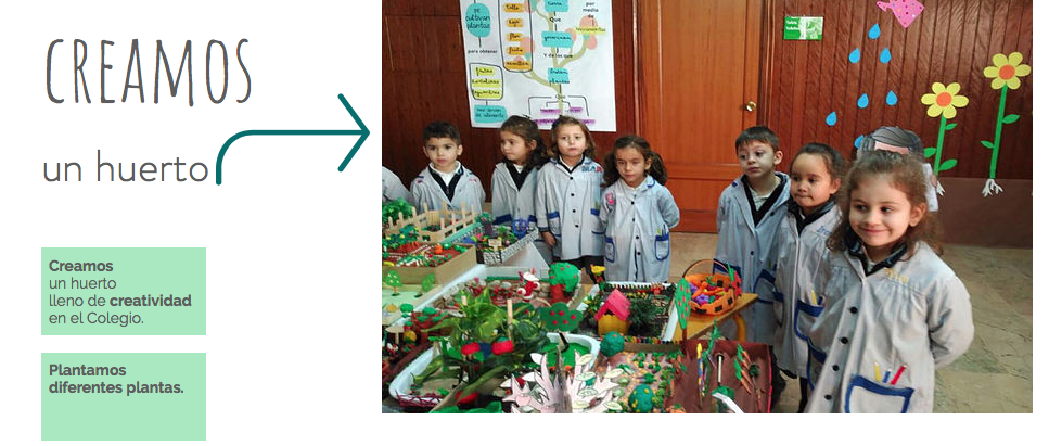 creamos el huerto-proyecto me planto-colegio santisima trinidad